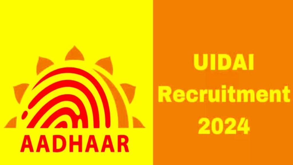 UIDAI Latest Job Apply Here