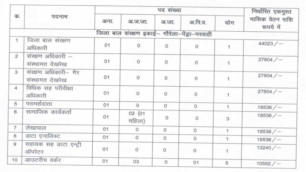 CG WCD New Job Apply : सीजी बाल विकास विभाग में अधिकारी, कार्यकर्ता, लेखापाल, ऑपरेटर, वर्कर की बंपर भर्ती 